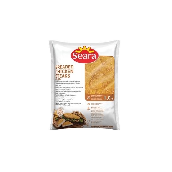 Picture of SEARA BREADED CHICK STEAKS 1KG